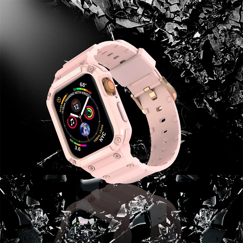 Super Bequem Apple Smartwatch Silikon Universell Armband