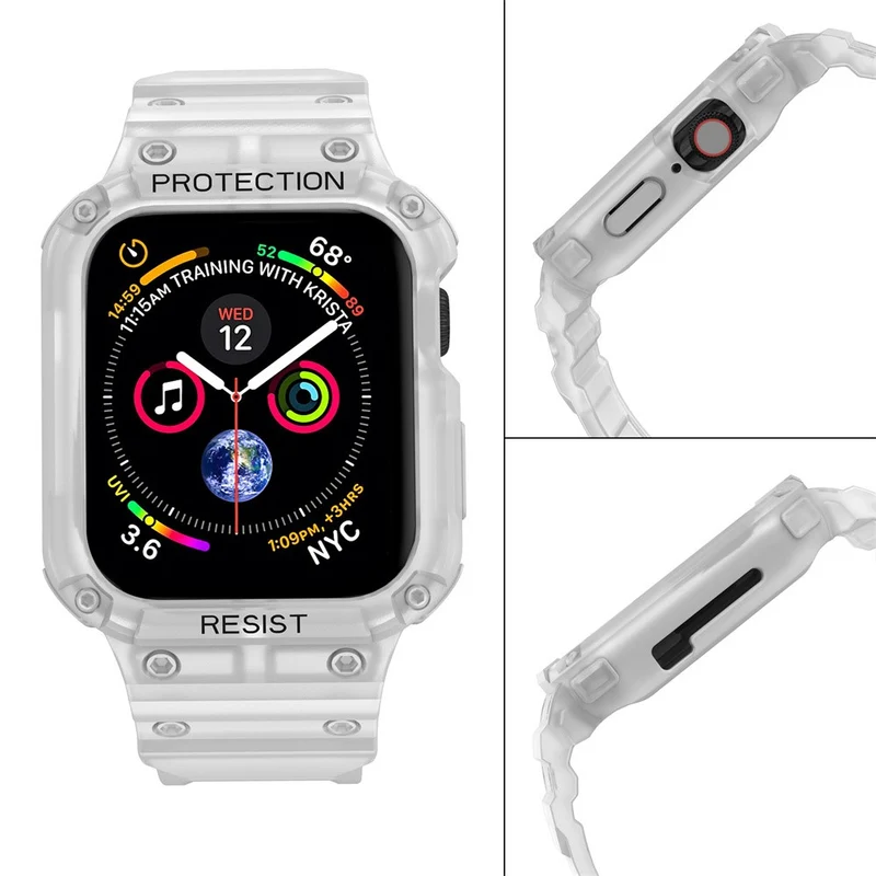 Super Bequem Apple Smartwatch Silikon Universell Armband