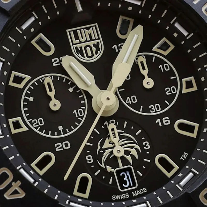 Luminox Navy SEAL Foundation XS.3590.NSF.SET Herrenuhr • LLT-Beleuchtung • Carbonox™