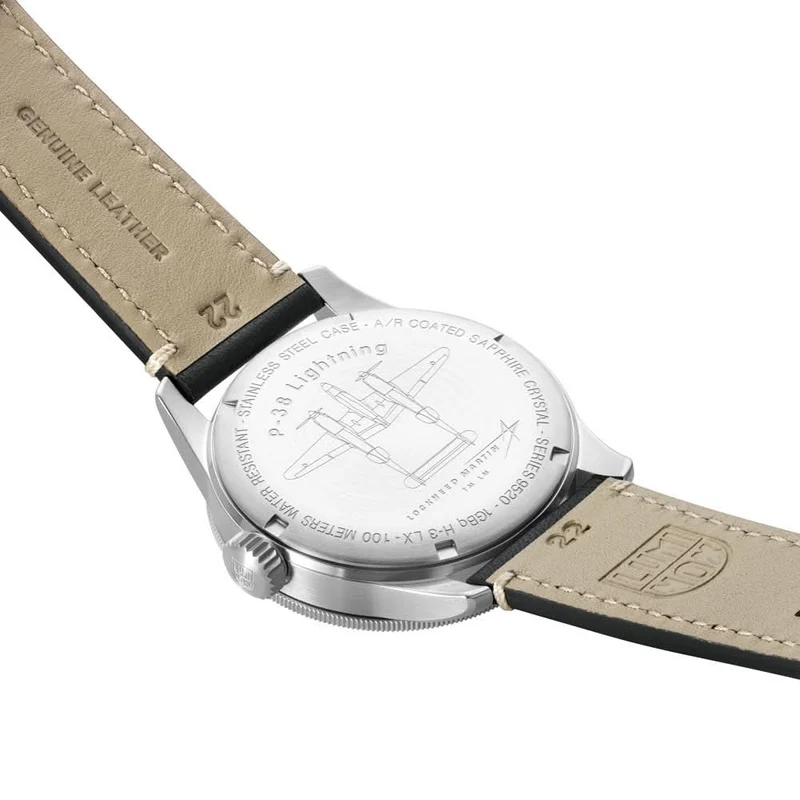Luminox P-38 Lightning XA.9527 Herrenuhr • LLT Leuchtsystem • Swiss Made