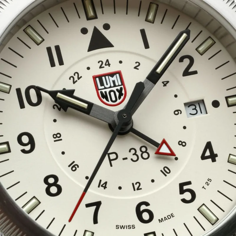 Luminox P-38 Lightning XA.9527 Herrenuhr • LLT Leuchtsystem • Swiss Made