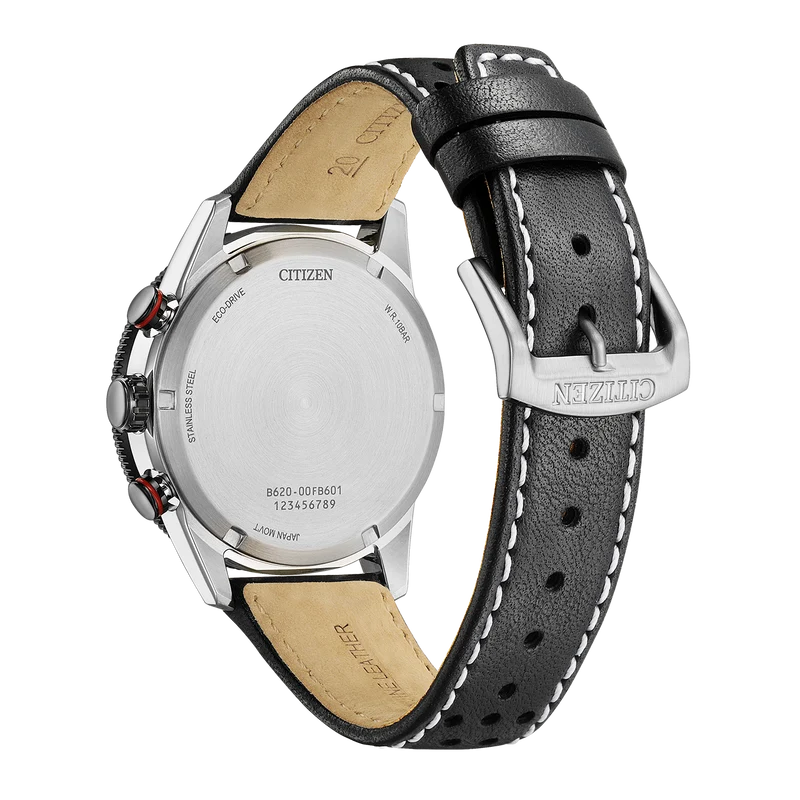 Citizen Racing Chronograph CA4717-06E Herrenuhr • Eco-Drive Lichtantrieb • 10 Bar Wasserdicht