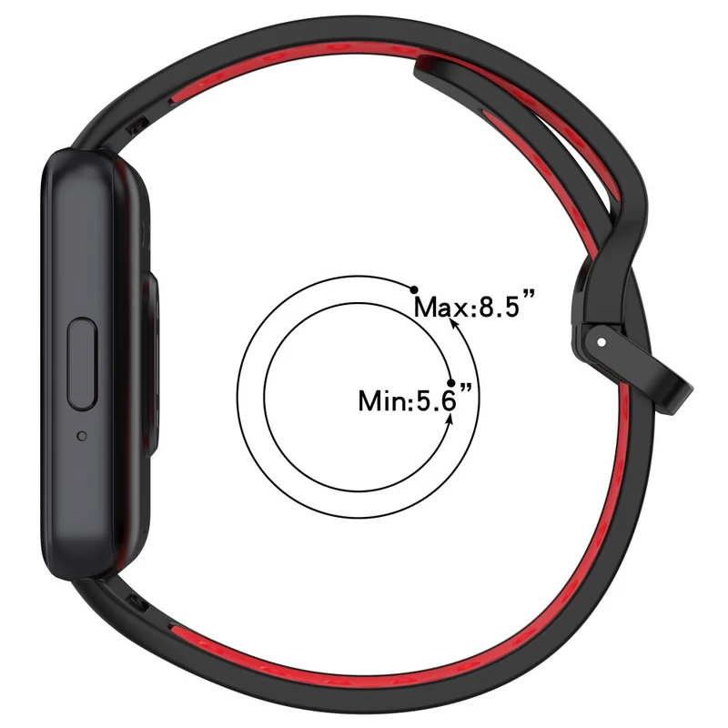 Mega Bequem Samsung Galaxy Fit 3 Silikon Armband