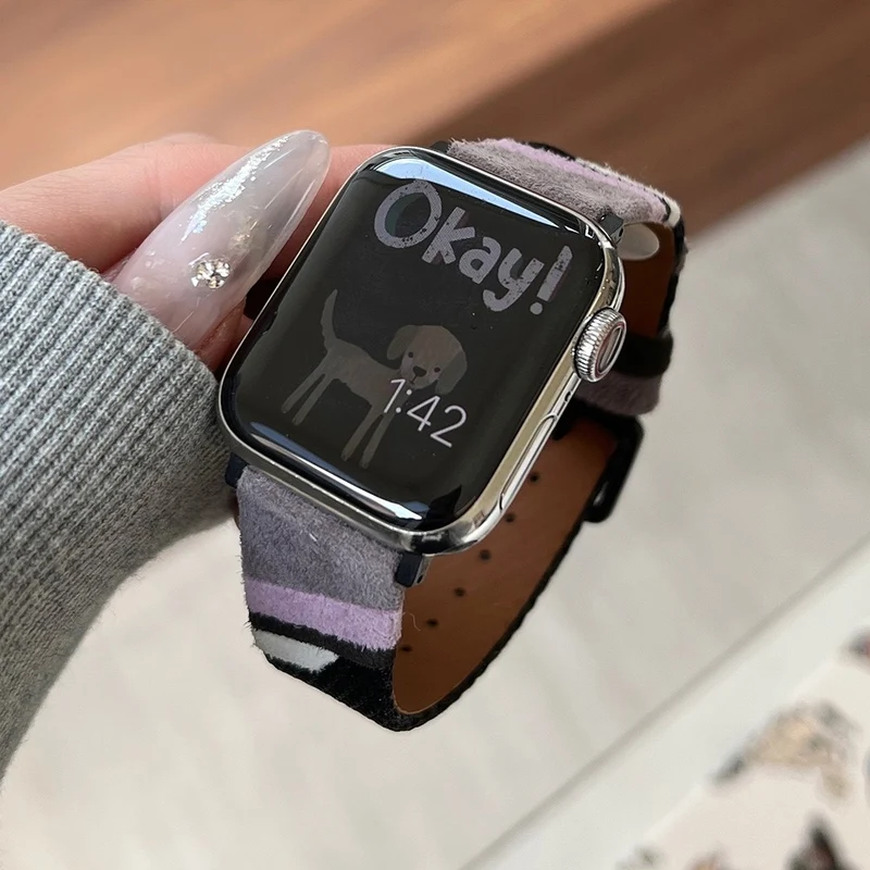 Mega Pflegeleicht Apple Smartwatch Kunstleder Universell Armband