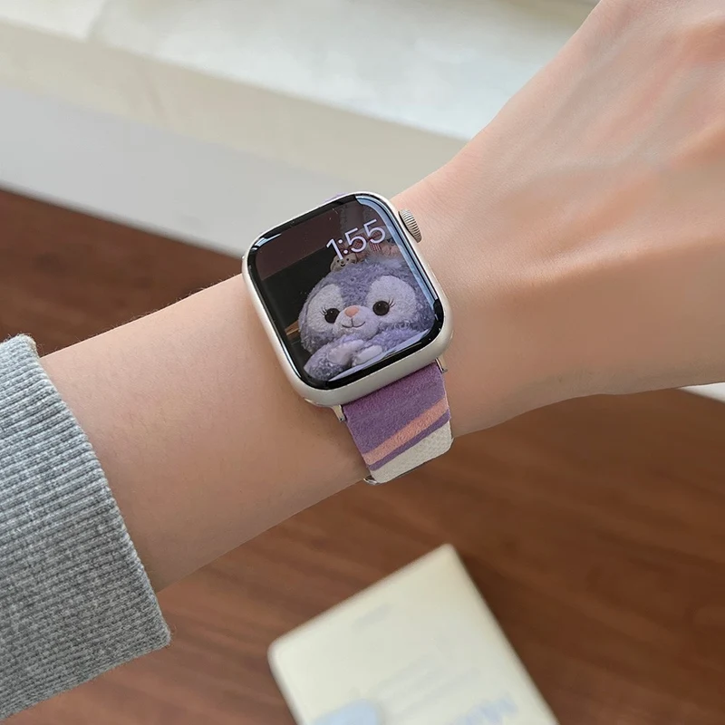 Mega Pflegeleicht Apple Smartwatch Kunstleder Universell Armband