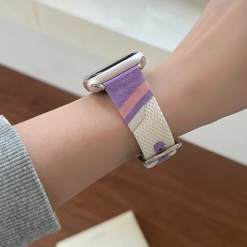 Mega Pflegeleicht Apple Smartwatch Kunstleder Universell Armband