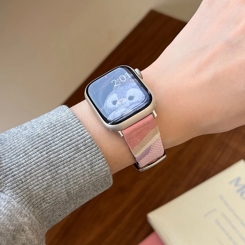 Mega Pflegeleicht Apple Smartwatch Kunstleder Universell Armband