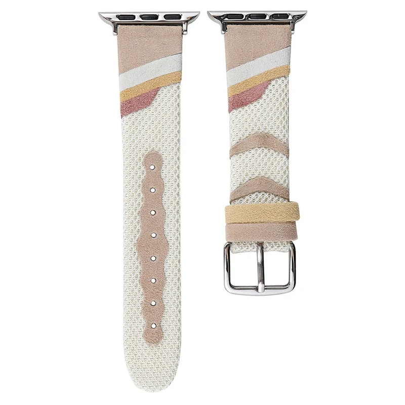 Auffallend Schön Apple Smartwatch Kunstleder Universell Armband