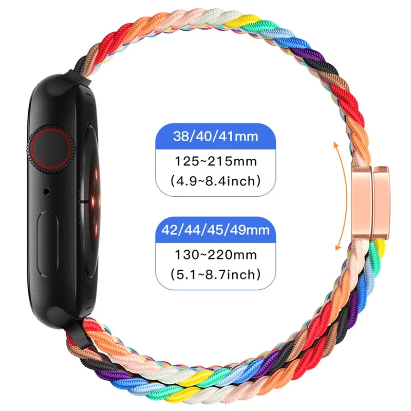 Stilvoll Apple Smartwatch Nylon Universell Armband