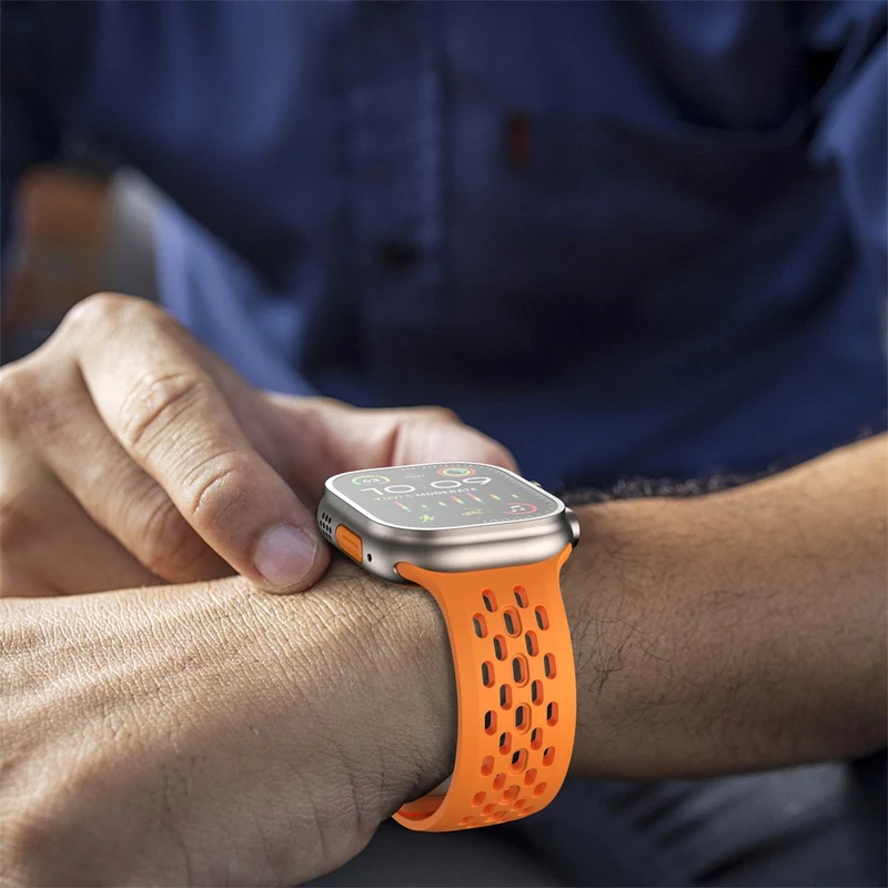 Super Angenehm Apple Smartwatch Silikon Universell Armband