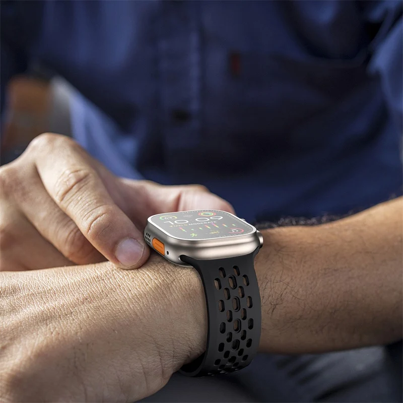 Super Angenehm Apple Smartwatch Silikon Universell Armband