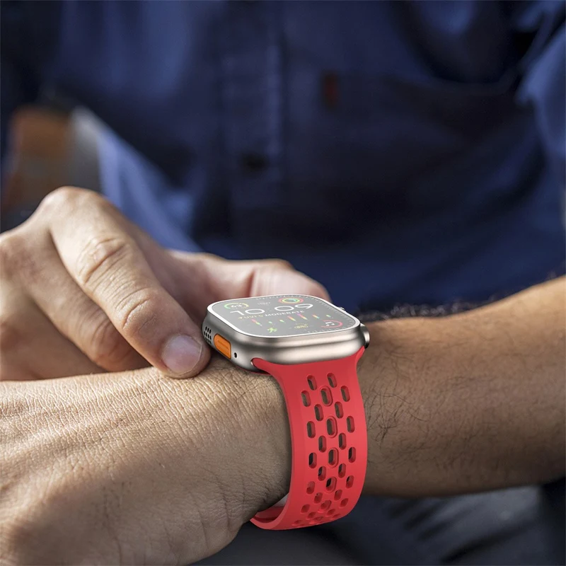 Super Angenehm Apple Smartwatch Silikon Universell Armband