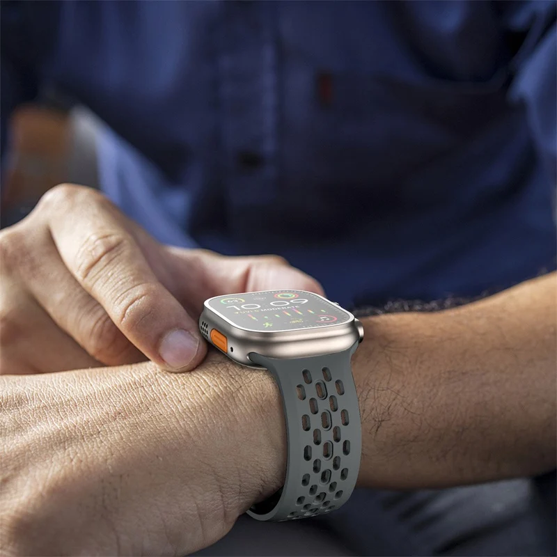 Bequem Apple Smartwatch Silikon Universell Armband