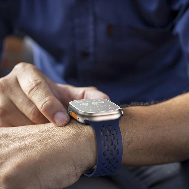 Bequem Apple Smartwatch Silikon Universell Armband
