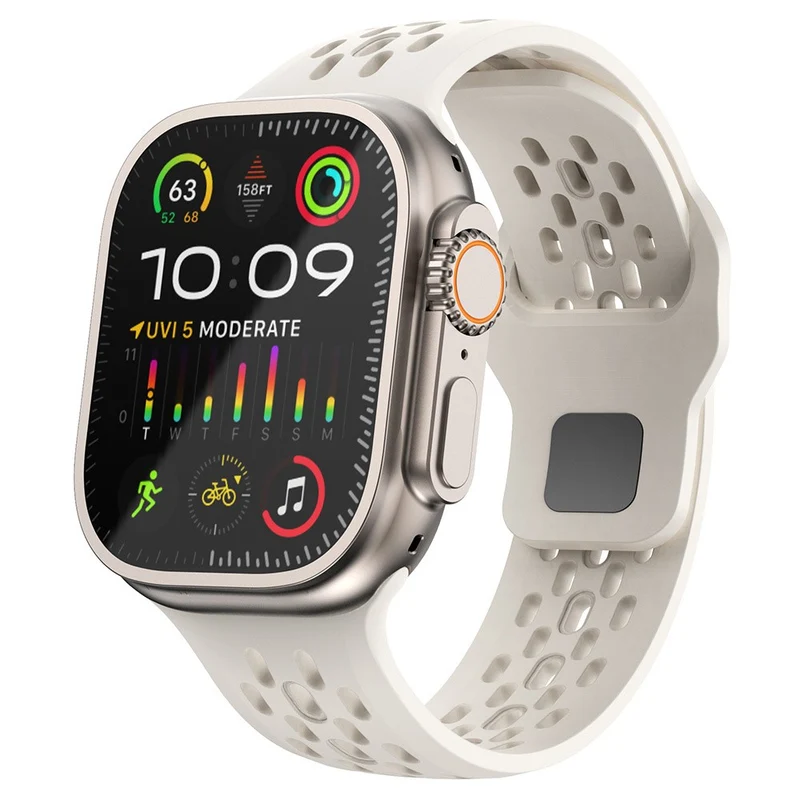 Bequem Apple Smartwatch Silikon Universell Armband
