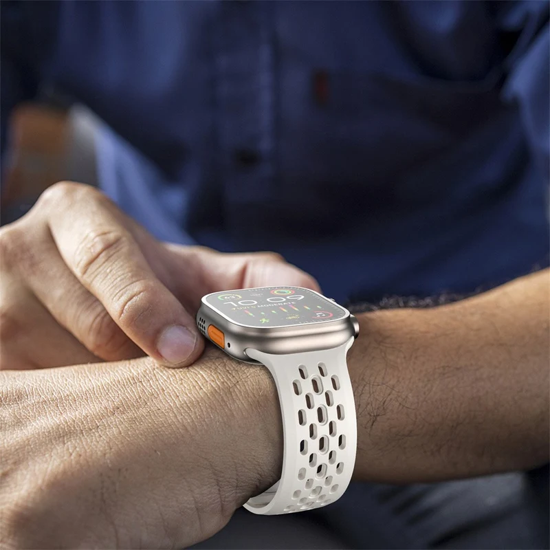Bequem Apple Smartwatch Silikon Universell Armband