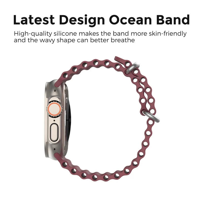 Super Bequem Apple Smartwatch Silikon Universell Armband