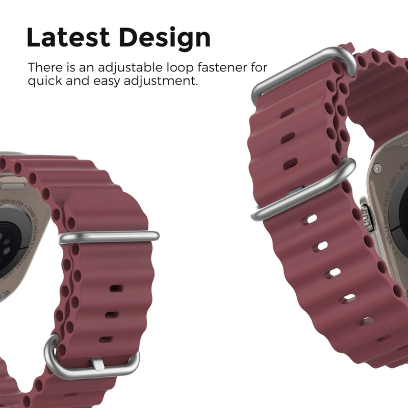Super Bequem Apple Smartwatch Silikon Universell Armband