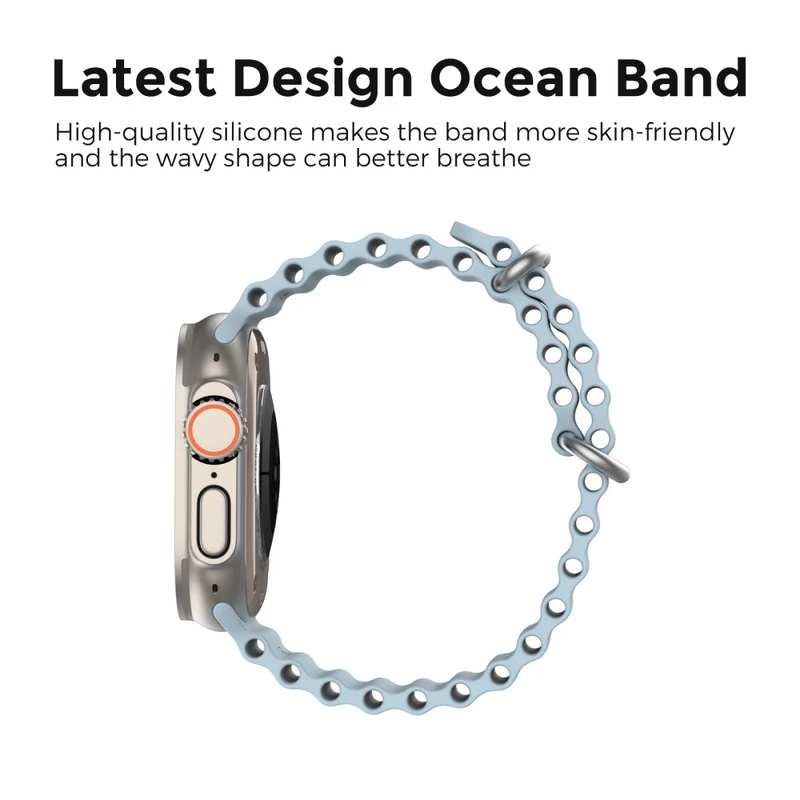 Super Bequem Apple Smartwatch Silikon Universell Armband