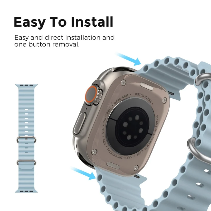 Super Bequem Apple Smartwatch Silikon Universell Armband