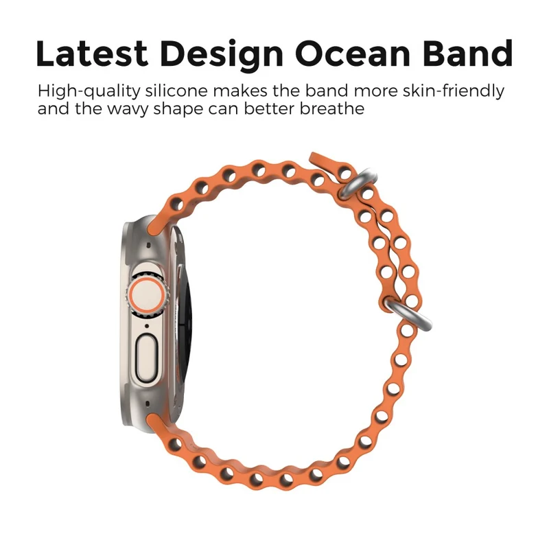 Super Bequem Apple Smartwatch Silikon Universell Armband