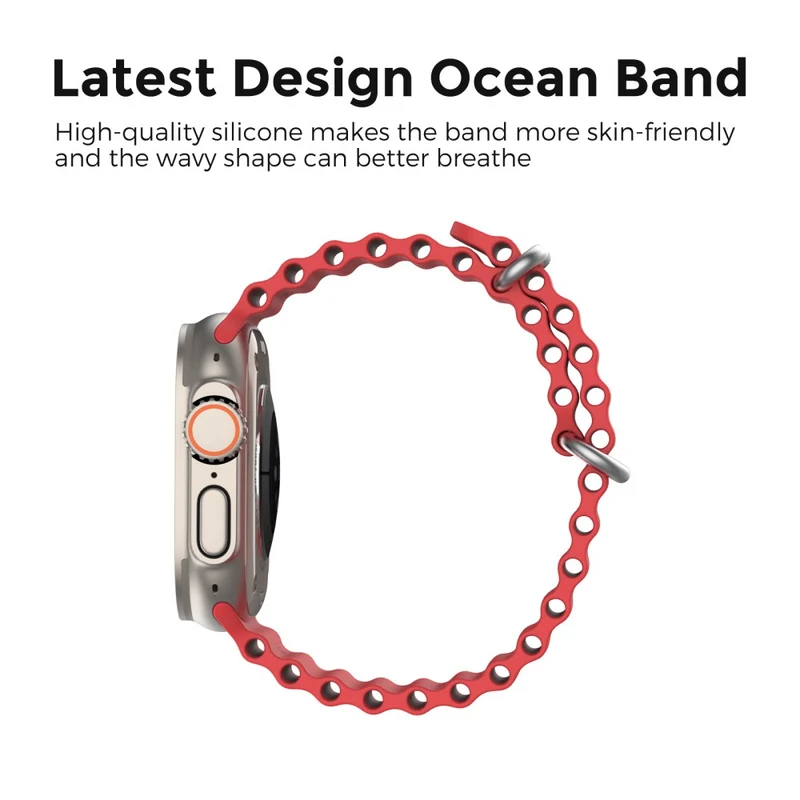 Super Bequem Apple Smartwatch Silikon Universell Armband