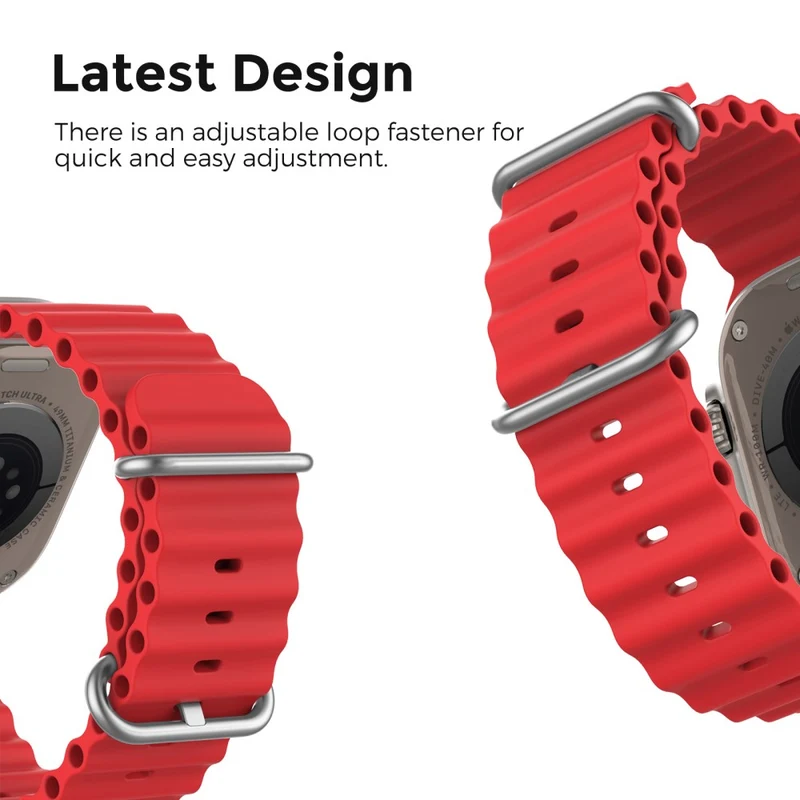 Super Bequem Apple Smartwatch Silikon Universell Armband