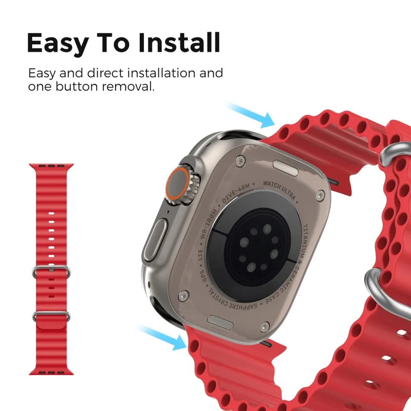 Super Bequem Apple Smartwatch Silikon Universell Armband
