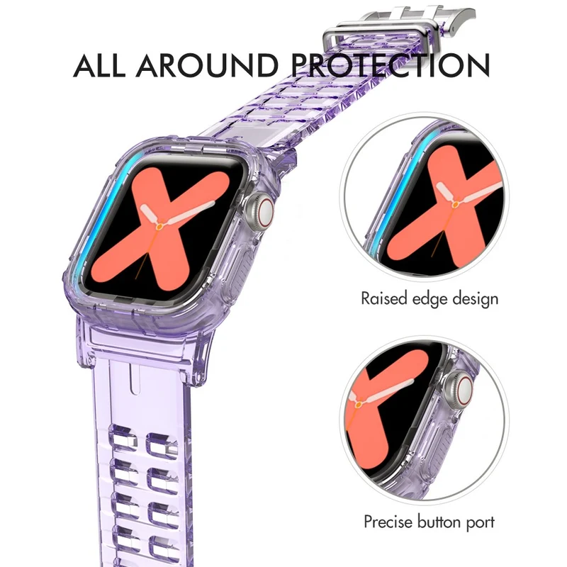 Wirklich Angenehm Apple Smartwatch Silikon Universell Armband