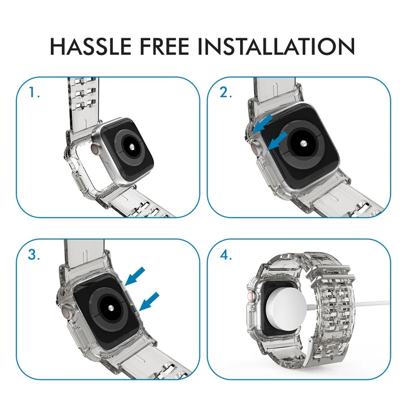 Wirklich Angenehm Apple Smartwatch Silikon Universell Armband
