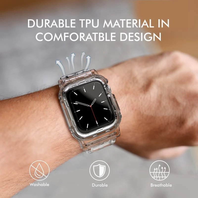 Wirklich Angenehm Apple Smartwatch Silikon Universell Armband
