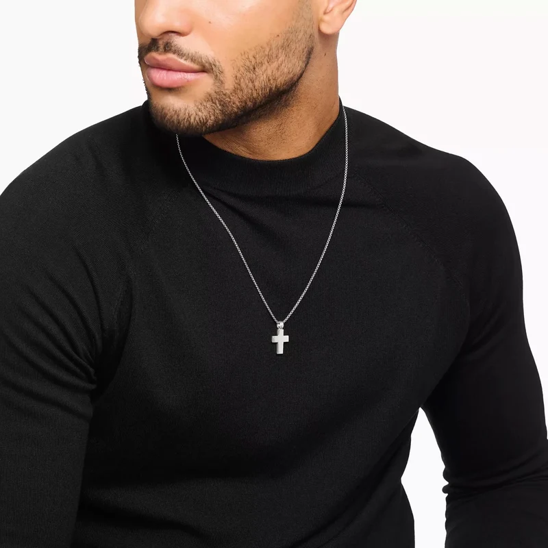Herren Anhänger, minimalistisches Kreuz - THOMAS SABO Modell: PE980-001-21
