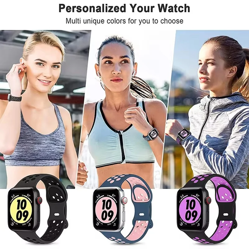 Super Angenehm Apple Smartwatch Silikon Universell Armband