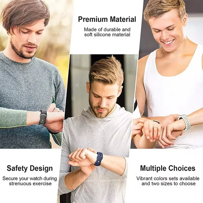 Super Angenehm Apple Smartwatch Silikon Universell Armband