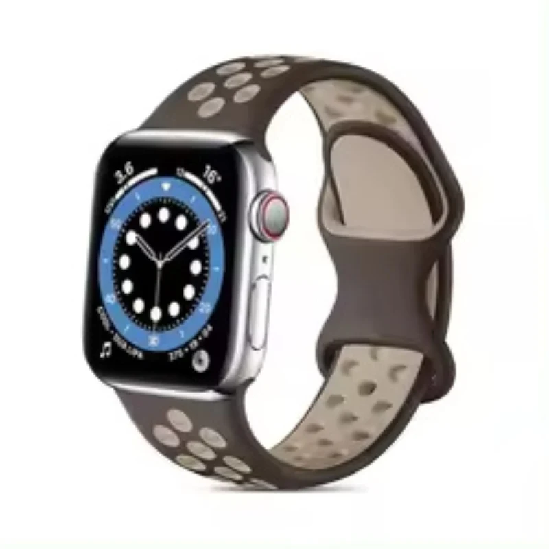 Super Angenehm Apple Smartwatch Silikon Universell Armband