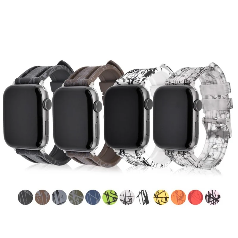Super Angenehm Apple Smartwatch Silikon Universell Armband