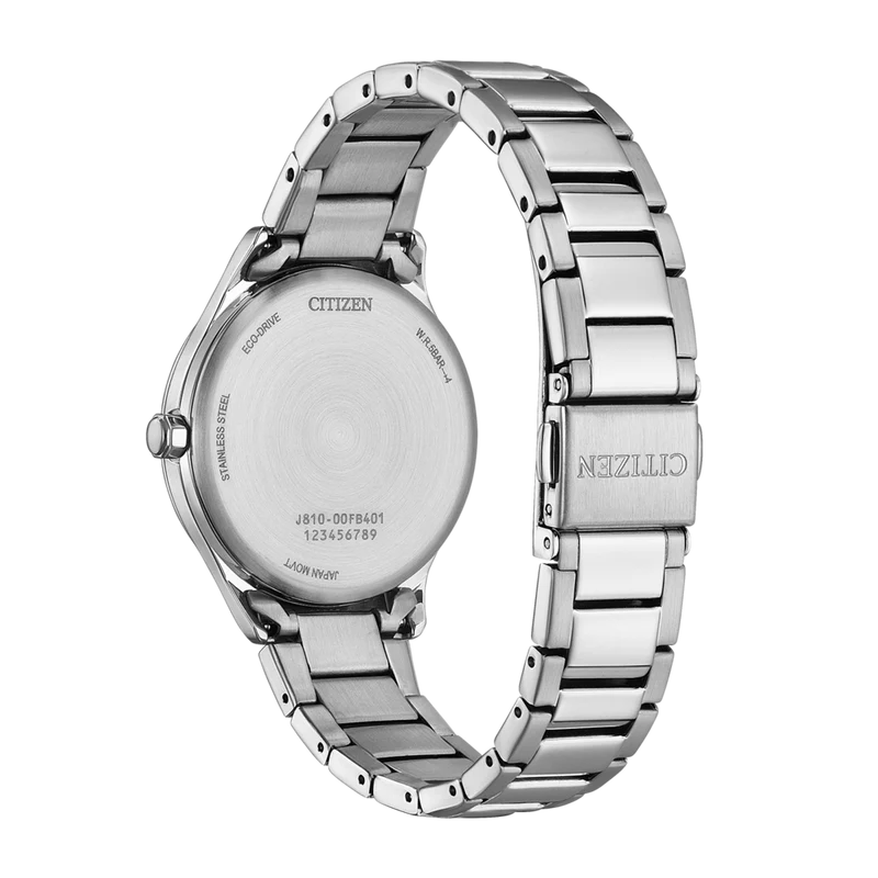 Citizen FE6121-67L Damenuhr • Eco-Drive Solar • Blaues Zifferblatt