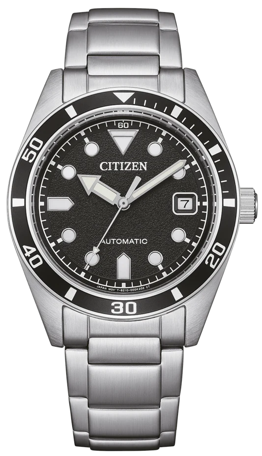 Citizen Automatic NJ0221-50E Herrenuhr • Präzises Automatikwerk • 10 Bar Wasserdicht