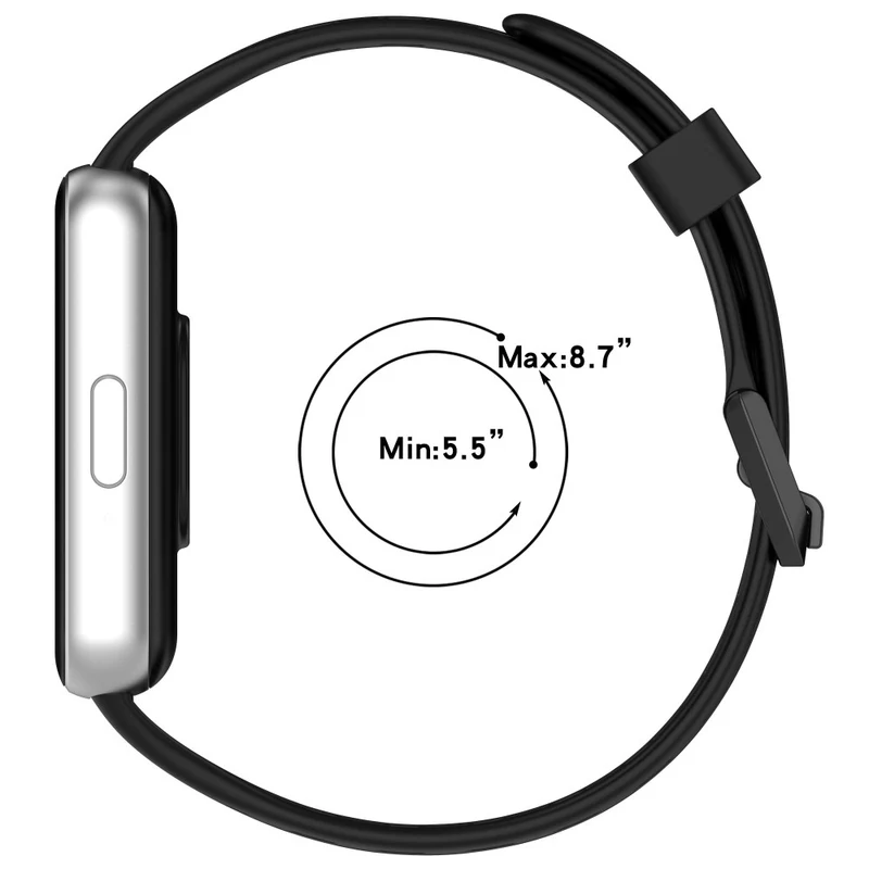 Bequem Samsung Galaxy Fit 3 Silikon Armband