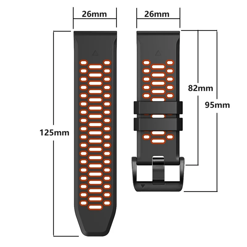 Sehr Angenehm Garmin Smartwatch Silikon Universell Armband