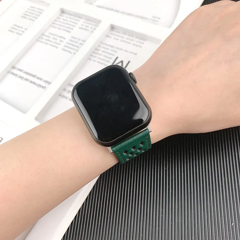 Stilvoll Apple Smartwatch Kunstleder Universell Armband