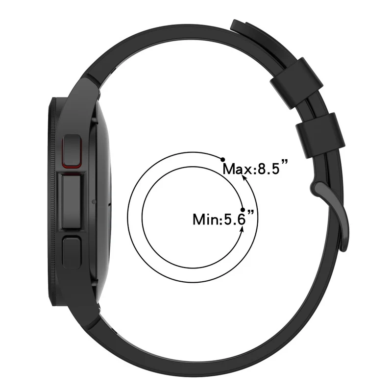 Wirklich Angenehm Samsung Smartwatch Silikon Universell Armband