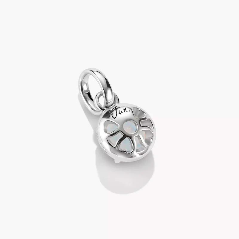 Charm-Anhänger Geburtsstein Juni Connect Silber