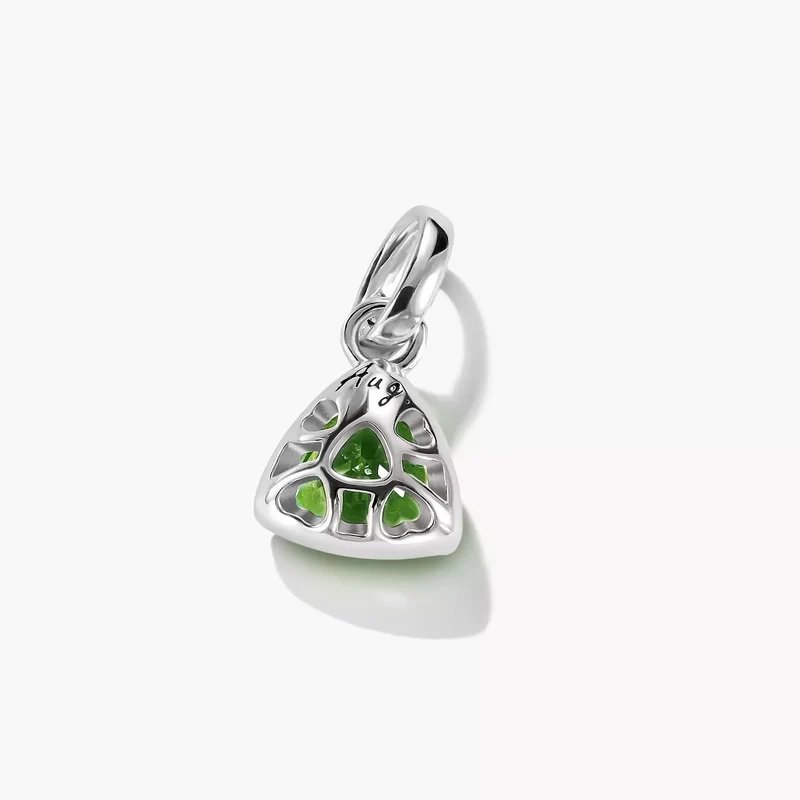 Charm-Anhänger Geburtsstein August Connect Silber