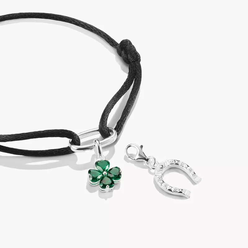 Charm-Anhänger Western-Hufeisen Original Silber