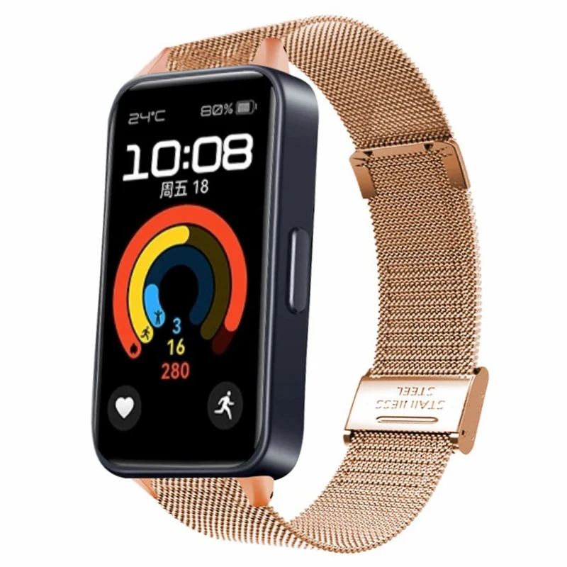 Schön Huawei Band 9 Metall Armband