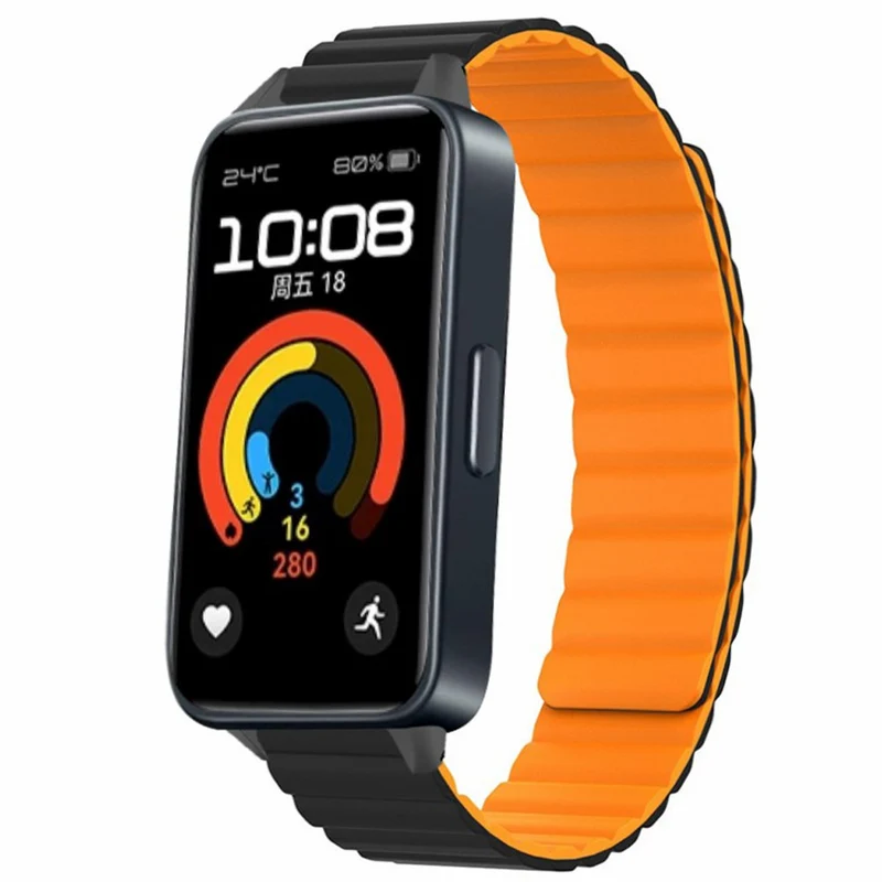 Mega Bequem Huawei Band 9 Silikon Armband