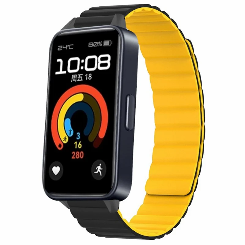 Mega Bequem Huawei Band 9 Silikon Armband