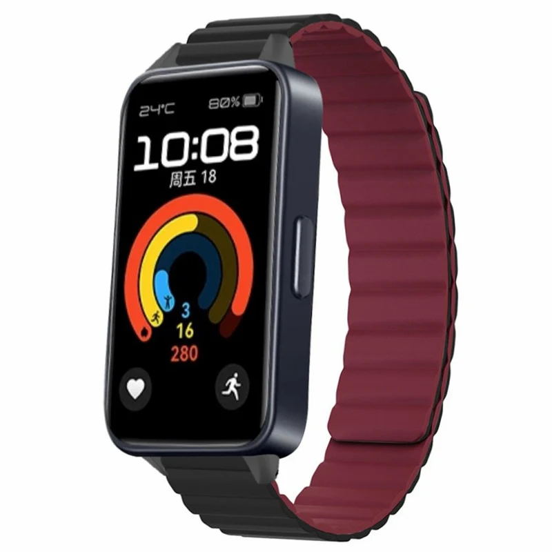 Mega Bequem Huawei Band 9 Silikon Armband