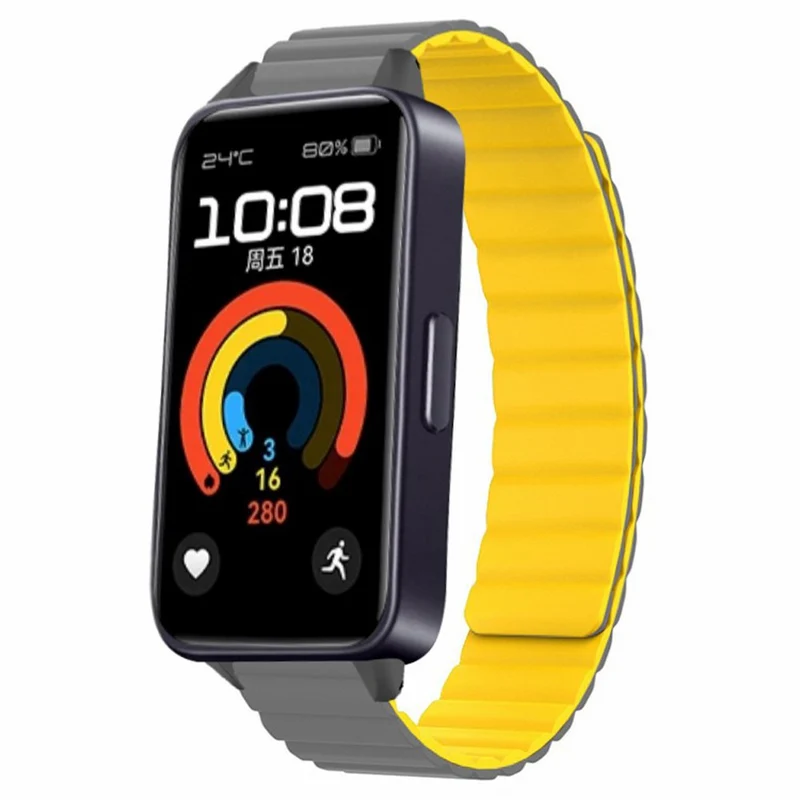 Mega Bequem Huawei Band 9 Silikon Armband